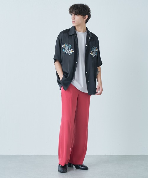 Lui's(ルイス)の「スカシャツ(シャツ/ブラウス・メンズ・ブラック/グリーン・FREE)」の20枚目の写真