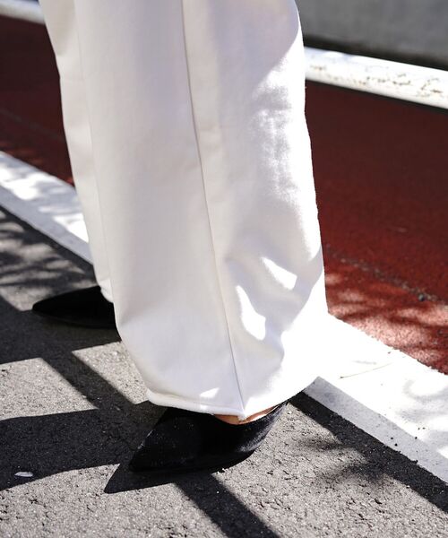 Toironier（トワロニエ）の「Toironier(トワロニエ )　2WAYスウェットパンツ（スウェットパンツ・レディース・ホワイト/オートミール・FREE）」の20枚目の写真