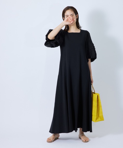 ROPE'（ロペ）の「ビジューストラップトングサンダル（サンダル・レディース・ブラック/ベージュ・36/37/36.5/37.5）」の14枚目の写真