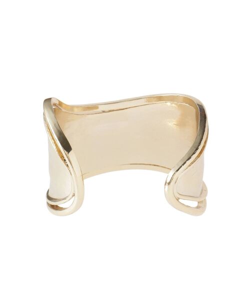 LAGUNAMOON（ラグナムーン）の「ウェーブフォルムバングル（ブレスレット・レディース・シルバー/ゴールド・FREE）」の5枚目の写真