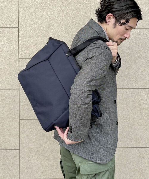 beruf baggage(ベルーフバゲッジ)の「【beruf baggage / ベルーフ バゲッジ】2WAY TOTEBAG 2 豊岡鞄 2WAYトートバッグ 20L brf-UC07-HA(トートバッグ・メンズ・ネイビー/ブラック・FREE)」の21枚目の写真