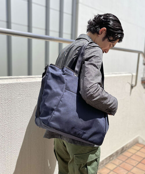 beruf baggage(ベルーフバゲッジ)の「【beruf baggage / ベルーフ バゲッジ】2WAY TOTEBAG 2 豊岡鞄 2WAYトートバッグ 20L brf-UC07-HA(トートバッグ・メンズ・ネイビー/ブラック・FREE)」の22枚目の写真