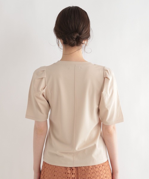 Andemiu(アンデミュウ)の「パワショルカットソー276684(Tシャツ/カットソー・レディース・ブラック/イエロー/ブルー/アイボリー/パープル・FREE)」の14枚目の写真