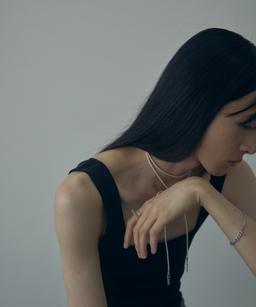 and cloud(アンドクラウド)の「Haze Marble Set Chain Ring(リング・レディース・グレー/ネイビー・17号/15号/11号/13号)」の15枚目の写真