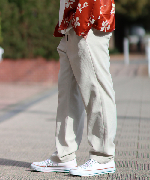 JOURNAL STANDARD(ジャーナルスタンダード)の「【RIRANCHA/リランチェ】1タック イージーパンツ(スラックス・メンズ・チャコールグレー/ブラック/ベージュ/ネイビー/アイボリー/ラスタ・SMALL/MEDIUM/LARGE)」の17枚目の写真