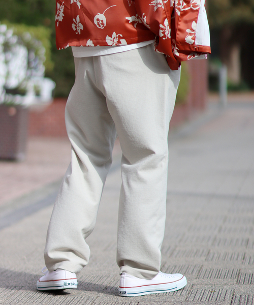 JOURNAL STANDARD(ジャーナルスタンダード)の「【RIRANCHA/リランチェ】1タック イージーパンツ(スラックス・メンズ・チャコールグレー/ブラック/ベージュ/ネイビー/アイボリー/ラスタ・SMALL/MEDIUM/LARGE)」の18枚目の写真