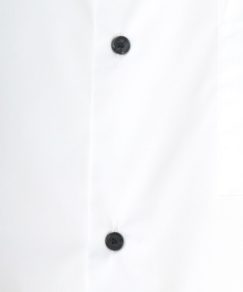 Lazar（ラザル）の「別注 Oversize Broad Patch Shirt/オーバーサイズ ブロード ワッペン刺繍 ムジ ストライプ レギュラーカラーシャツ（シャツ/ブラウス・メンズ・ホワイト/ベージュ/ブルー/ホワイト系その他/ブルー系その他/ブルー系その他2/ブルー系その他3・M/L）」の17枚目の写真