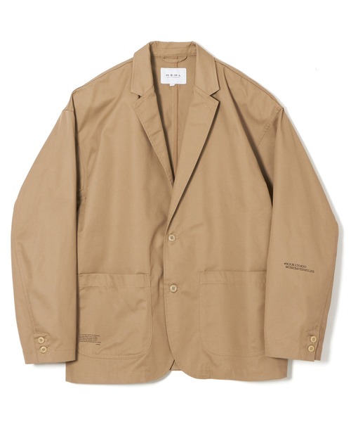 MSML(エムエスエムエル)の「RELAX 2B JACKET(テーラードジャケット・メンズ・ブラック/ベージュ・L/M/S)」の15枚目の写真
