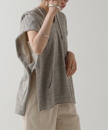 RAY CASSIN | ヘリンボーンフードベスト(Tシャツ/カットソー)