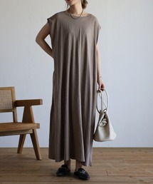 【2022 S/S 新作】フレンチスリーブマキシワンピース