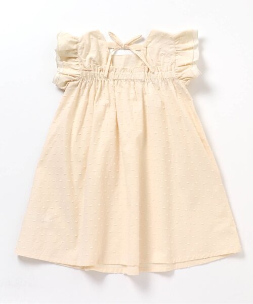 apres les cours（アプレレクール）の「バックリボンワンピース（ワンピース・キッズ・ラベンダー/キナリ/グリーン・90/80/100/130/120/140/110）」の2枚目の写真