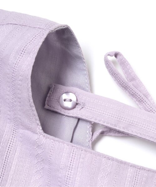 apres les cours（アプレレクール）の「バックリボンワンピース（ワンピース・キッズ・ラベンダー/キナリ/グリーン・90/80/100/130/120/140/110）」の8枚目の写真