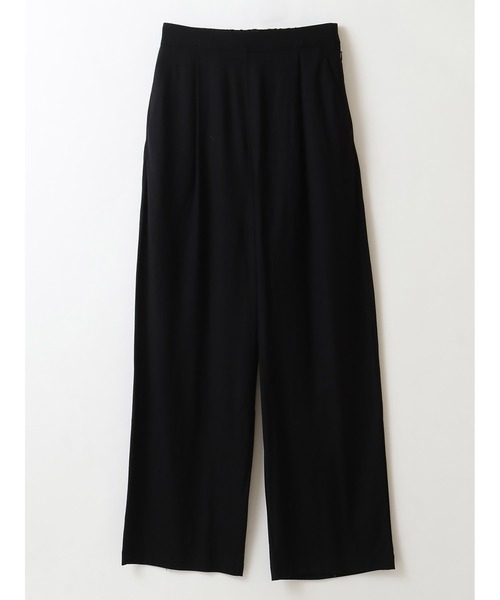 enchainement（アンシェヌマン）の「Cotton Wide Pants（その他パンツ・レディース・ブラック/ダークブラウン・フリー）」の10枚目の写真