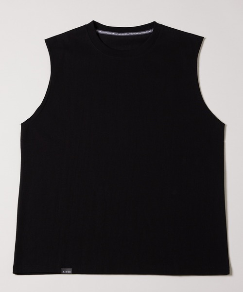 AIVER（アイバー）の「AIVER　16/-ウォッシュ天竺N/S TEE（Tシャツ/カットソー・メンズ・グレイッシュブルー/ブラック/ホワイト/チャコールグレー・LARGE/MEDIUM/SMALL）」の20枚目の写真