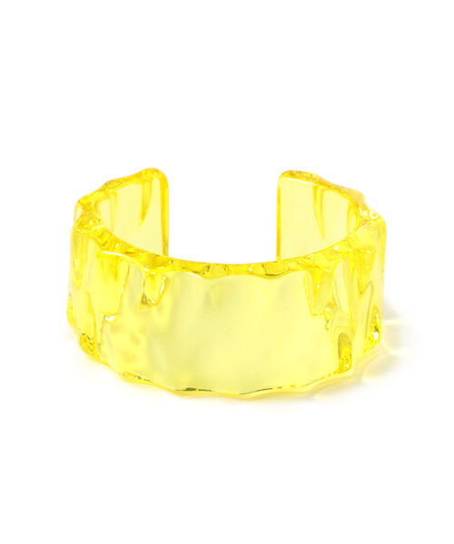 Ray BEAMS(レイビームス)の「Ray BEAMS / アクリル アイス バングル(バングル/リストバンド・レディース・イエロー/ブルー/その他・ONE SIZE)」の3枚目の写真