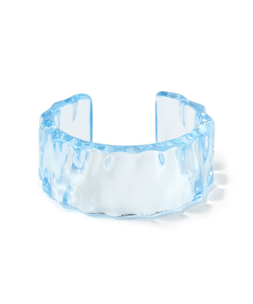 Ray BEAMS(レイビームス)の「Ray BEAMS / アクリル アイス バングル(バングル/リストバンド・レディース・イエロー/ブルー/その他・ONE SIZE)」の2枚目の写真