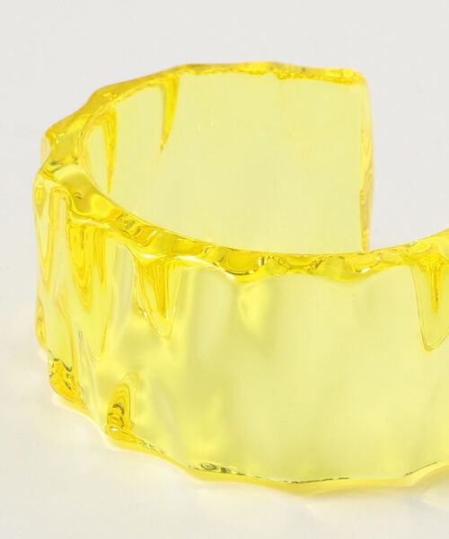 Ray BEAMS(レイビームス)の「Ray BEAMS / アクリル アイス バングル(バングル/リストバンド・レディース・イエロー/ブルー/その他・ONE SIZE)」の7枚目の写真
