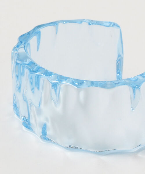 Ray BEAMS(レイビームス)の「Ray BEAMS / アクリル アイス バングル(バングル/リストバンド・レディース・イエロー/ブルー/その他・ONE SIZE)」の9枚目の写真