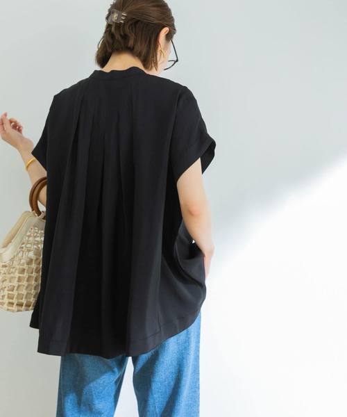 URBAN RESEARCH(アーバンリサーチ)の「フロントデザインフレンチスリーブブラウス(シャツ/ブラウス・レディース・ホワイト/ブラック/ライトカーキ・FREE)」の19枚目の写真