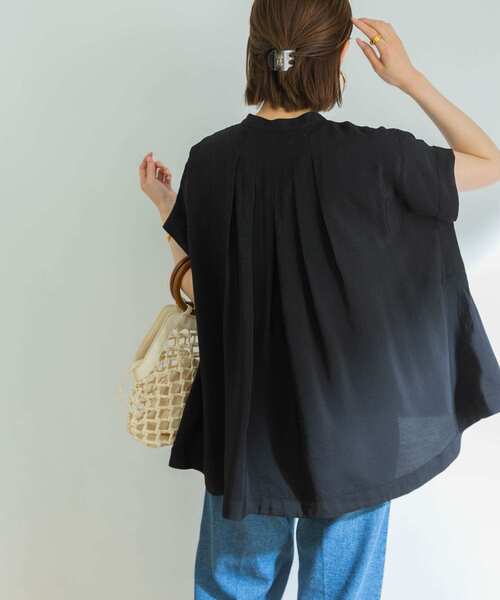 URBAN RESEARCH(アーバンリサーチ)の「フロントデザインフレンチスリーブブラウス(シャツ/ブラウス・レディース・ホワイト/ブラック/ライトカーキ・FREE)」の20枚目の写真