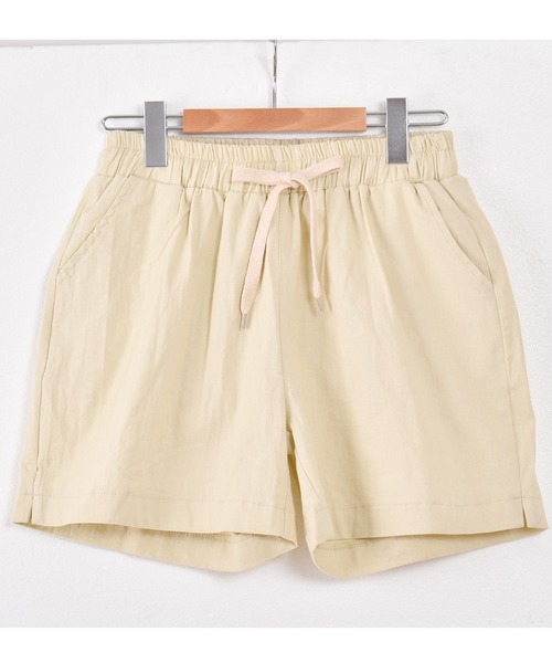 Felt-Maglietta（フェルトマリエッタ）の「麻リネン混ウエストゴムショートパンツ（その他パンツ・レディース・ブラック/グリーン/ライトベージュ/ベージュ・LARGE/MEDIUM）」の22枚目の写真