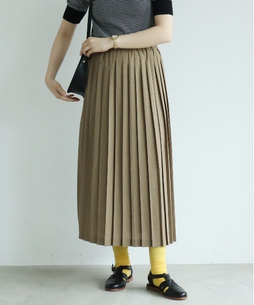 プリーツロングスカート スカート Bulle Savon Savon ビュルデサボン のスカート プリーツロングスカート 0301sk を購入できます Bulle Savon ビュルデサボン のファッション スカート De