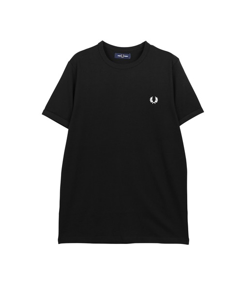 FRED PERRY(フレッドペリー)の「FRED PERRY フレッドペリー RINGER メンズ 半袖 Tシャツ ワンポイント ロゴ(ポロシャツ・メンズ・ブラック/ホワイト/ネイビー・SMALL/LARGE/MEDIUM/X-LARGE)」の10枚目の写真