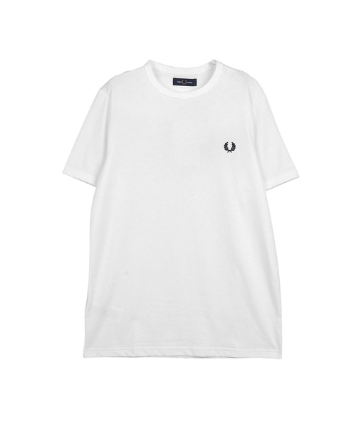 FRED PERRY(フレッドペリー)の「FRED PERRY フレッドペリー RINGER メンズ 半袖 Tシャツ ワンポイント ロゴ(ポロシャツ・メンズ・ブラック/ホワイト/ネイビー・SMALL/LARGE/MEDIUM/X-LARGE)」の11枚目の写真