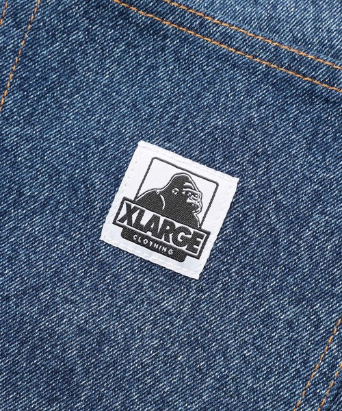 XLARGE(エクストララージ)の「PATCHWORK DENIM PANTS XLARGE(デニムパンツ・メンズ・ブラック/インディゴブルー・32inch/30inch/34inch/36inch)」の16枚目の写真