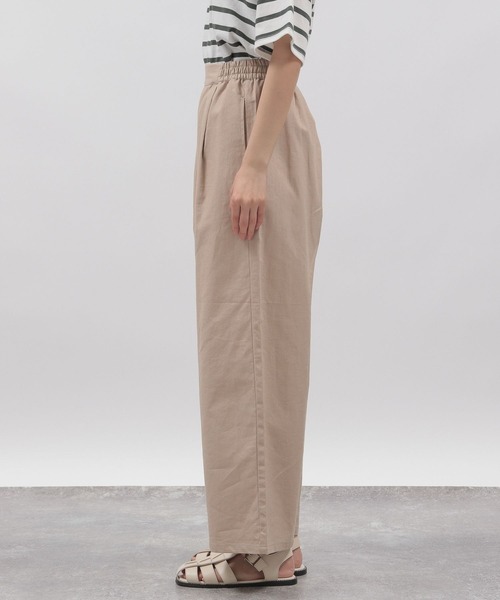 LAKOLE(ラコレ)の「リネンMIXルーミーストレートパンツ / 295146(その他パンツ・レディース・ブルー/ボルドー/ブラック/ベージュ/カーキ・SMALL/MEDIUM)」の19枚目の写真