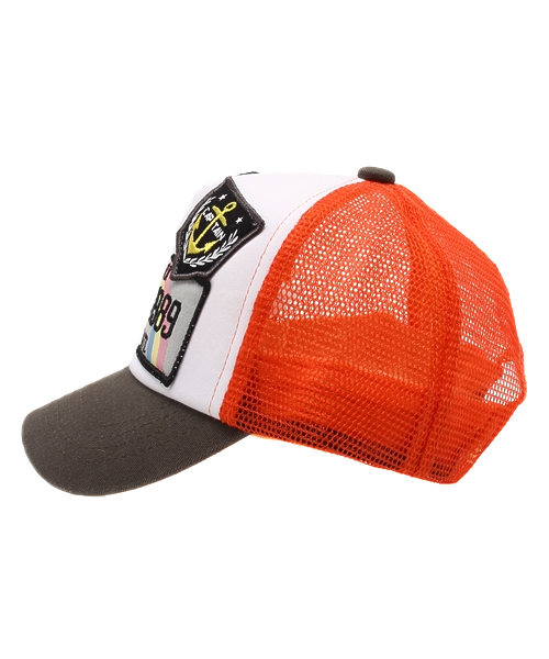 SHIPS（シップス）の「SHIPS KIDS:ワッペン メッシュ キャップ（キャップ・キッズ・イエロー/オリーブ・MEDIUM/LARGE/SMALL）」の9枚目の写真