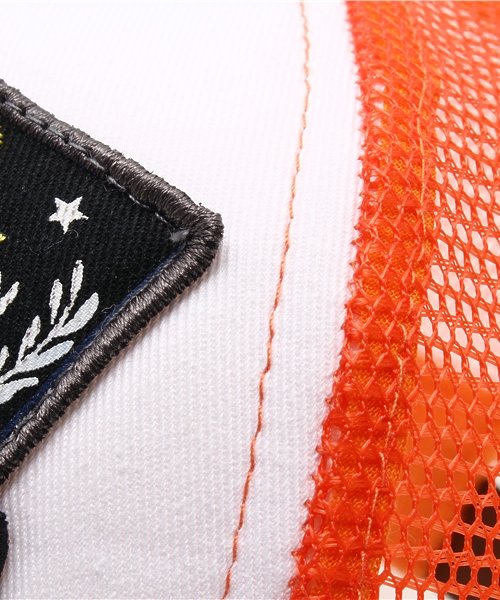 SHIPS（シップス）の「SHIPS KIDS:ワッペン メッシュ キャップ（キャップ・キッズ・イエロー/オリーブ・MEDIUM/LARGE/SMALL）」の3枚目の写真