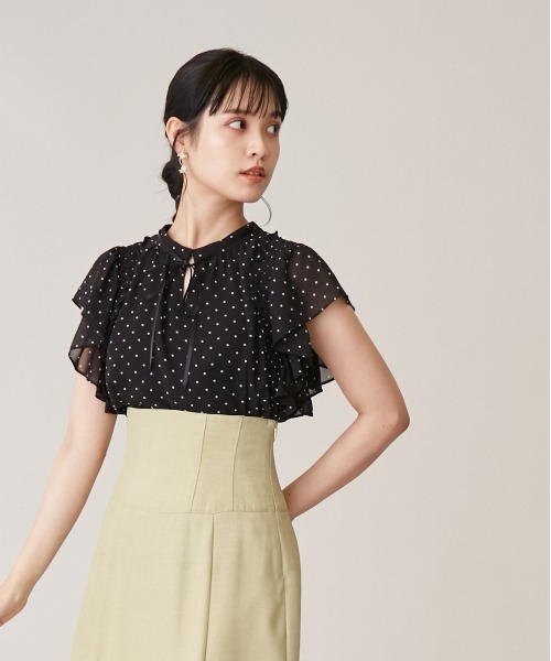 バリエフリルスタンドカラーブラウス シャツ ブラウス Jill By Jillstuart ジルバイジルスチュアート のファッション通販 Zozotown バリエフリルスタンドカラーブラウス シャツ ブラウス Jill By Jillstuart ジルバイジルスチュアート のファッション通販 Zozotown
