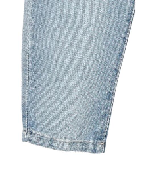 koe（コエ）の「【ハイウエスト】ワイドバルーンデニムパンツ*（デニムパンツ・レディース・ライトインディゴブルー/ブラック・M/L）」の12枚目の写真