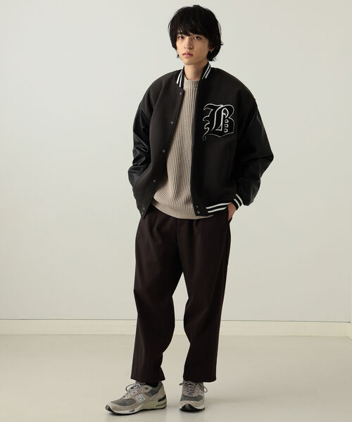 BeAMS DOT（ビームスドット）の「【WEB限定】BeAMS DOT / クルーネックニット（ニット/セーター・メンズ・ホワイト系その他5/ブラック系その他4・MEDIUM/LARGE）」の6枚目の写真
