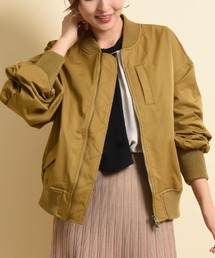 【WEB限定】袖ボリュームMA-1ブルゾン
