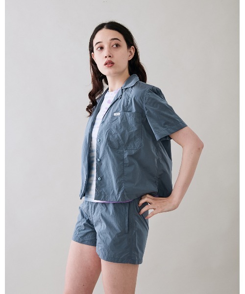 Saturdays NYC（サタデーズ ニューヨークシティ ）の「Aja Nylon Boxer Pant（その他パンツ・レディース・ブラック/ネイビー/ミント・M/X-SMALL/L/S/XL）」の3枚目の写真