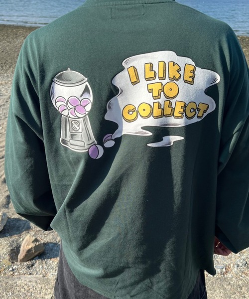 anown（アノン）の「オーバーサイズ　カプセルトイデザインプリントロンT【ファッションインフルエンサーかい×anown限定コラボ】（Tシャツ/カットソー・メンズ・ホワイト/ブラック/グリーン・M/L）」の16枚目の写真