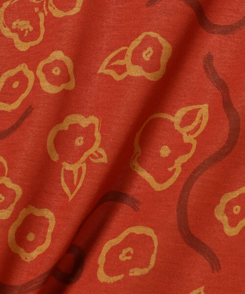 Ray BEAMS - Ray BEAMS  ペイント フラワー プリント トップス Ray BEAMS（レイビームス）の「Ray BEAMS / ペイント フラワー