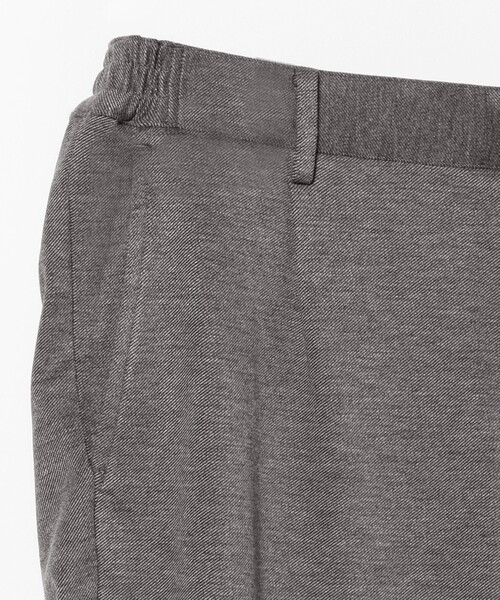 B:MING by BEAMS(ビーミングバイビームス)の「B:MING by BEAMS / NOMAD ジャージ 1プリーツ スラックス (セットアップ対応)(スラックス・メンズ・グレー/ブラック・MEDIUM/LARGE/SMALL/X-LARGE)」の8枚目の写真