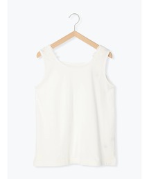 Samansa Mos2 | 襟レース前後2WAYノースリーブ(Tシャツ/カットソー)