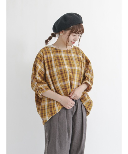 Samansa Mos2（サマンサ モスモス）の「襟レース前後2WAYノースリーブ（Tシャツ/カットソー・レディース・オフホワイト/モカ/チャコール・ﾌﾘ-）」の8枚目の写真