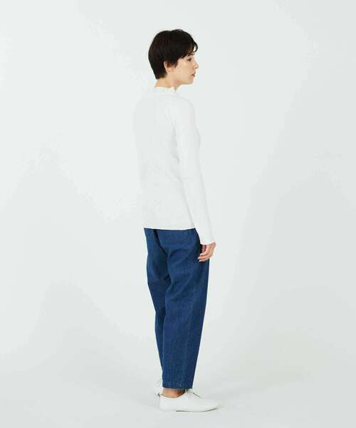 conges payes ADIEU TRISTESSE（コンジェ ペイエ アデュートリステス）の「チュールフリルインナー（Tシャツ/カットソー・レディース・オフホワイト/ライトベージュ/ブラック/ネイビー/トップグレー・FREE）」の17枚目の写真