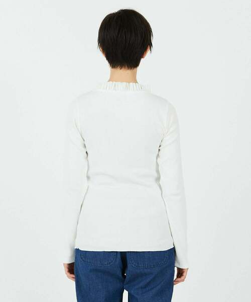 conges payes ADIEU TRISTESSE（コンジェ ペイエ アデュートリステス）の「チュールフリルインナー（Tシャツ/カットソー・レディース・オフホワイト/ライトベージュ/ブラック/ネイビー/トップグレー・FREE）」の22枚目の写真