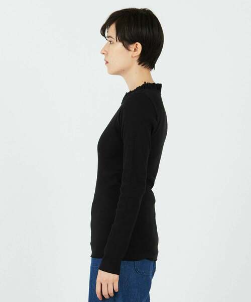 conges payes ADIEU TRISTESSE（コンジェ ペイエ アデュートリステス）の「チュールフリルインナー（Tシャツ/カットソー・レディース・オフホワイト/ライトベージュ/ブラック/ネイビー/トップグレー・FREE）」の12枚目の写真