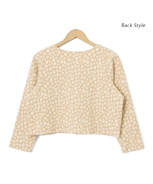 flower（フラワー）の「フラワーズカーディガン（カーディガン/ボレロ・レディース・ブラック/ベージュ・FREE）」の19枚目の写真