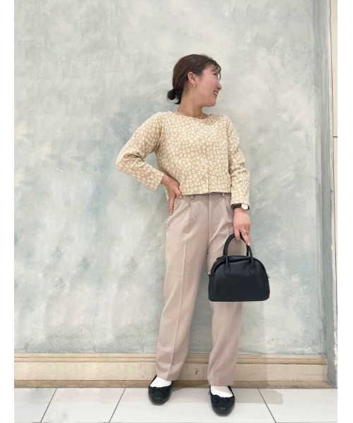 flower（フラワー）の「フラワーズカーディガン（カーディガン/ボレロ・レディース・ブラック/ベージュ・FREE）」の3枚目の写真