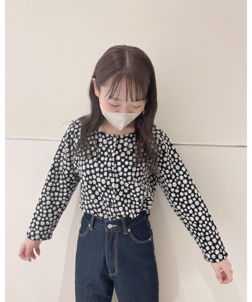 flower（フラワー）の「フラワーズカーディガン（カーディガン/ボレロ・レディース・ブラック/ベージュ・FREE）」の5枚目の写真