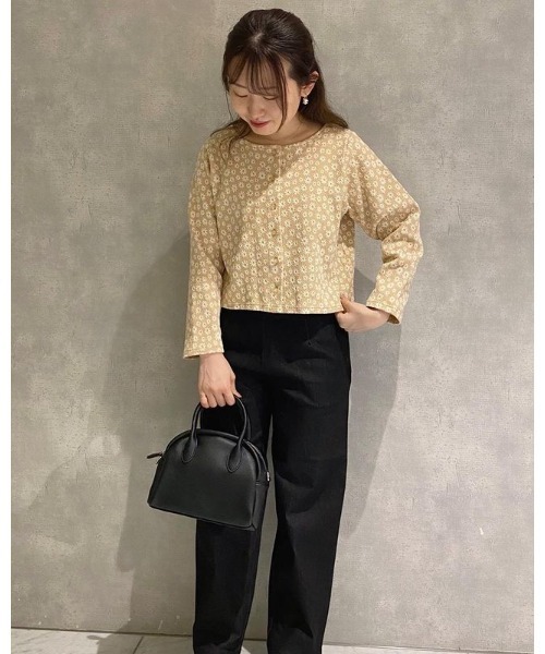 flower（フラワー）の「フラワーズカーディガン（カーディガン/ボレロ・レディース・ブラック/ベージュ・FREE）」の11枚目の写真