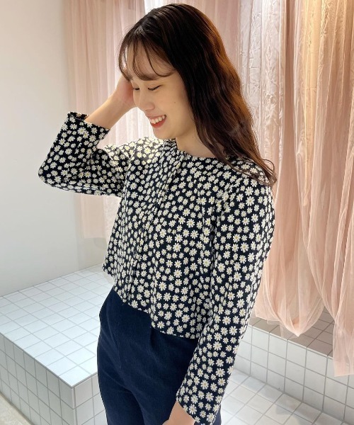 flower（フラワー）の「フラワーズカーディガン（カーディガン/ボレロ・レディース・ブラック/ベージュ・FREE）」の8枚目の写真